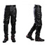 Trousers Motorcycle Racing Men PU Leather Pants DUHAN - 2