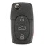 S6 Fob AUDI A4 A6 Car S8 4 Button Entry Remote Control S4 Uncut Key A8 Flip - 6