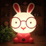 Bed Cute Room Table Lamp Night Light Rabbit Led Living - 3