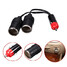 Male Adapter Converter Car Charger Plug Cigarette Female Channel 12V - 4