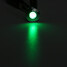 Lamp Warning Light Metal 8mm LED Panel Dash Waterproof Indicator 12V - 12