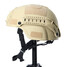 Hunting Helmet With Mount Rail Combat Tactical Side - 8
