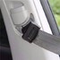 Black Children Car Safety Seat Belt Adjuster Clip Clasp Strap 2Pcs - 4