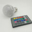 Bulbs Colorful 3w Led Remote Control 85v-265v Rgb - 1