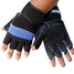Fitness Gloves Wrist Motorcycle Half Finger Gloves Leather - 7