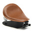 XL883 XL1200 Leather Seat Iron X48 Cover For Harley Sportster Brown Frame - 3