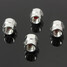 4PC Car Truck Dust Cover Air Screw Stem Cap Wheel Valve Tire - 1