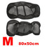Breathable Protector Motorcycle Scooter Black Net Seat Cover 3D - 4