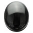 Black Half Open Face Helmet Motorcycle Cap Safety Cruiser Vintage Bike - 2