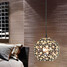 Pendant Light Feature For Crystal Dining Room Globe Electroplated Mini Style Metal Bedroom Modern/contemporary Max 40w - 1