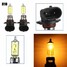 HID Xenon A pair of H10 3000K-3500K Light Bulbs Lamps DC12V Yellow 42W - 2