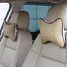 Headrest Cushion Universal PU Leather Pair Pillow Pad Head Neck Car Seat - 2