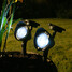 Garden Solar Spot Light Bright Led Bulbs White Light Solar Lawn Light - 4