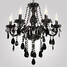 Modern Black Chandelier Crystal Lights - 1