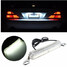 Car Universal Bolt-On LED License Plate Light Lamp Fit Xenon White - 1