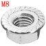 M6 M8 Stainless Steel Screw Cap Hexagon Motorcycle M10 Nuts - 12