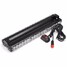 Strobe Warning Universal 12V White Amber 6000K LED Work Light Bar Light Flashing - 1