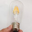 Cob Ac 220-240 V Warm White 1 Pcs E26/e27 Led Filament Bulbs 12w St64 - 2