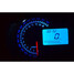 Motorcycle 12V Speedometer Odometer Adjustable LCD Digital Waterproof - 12