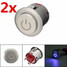 Autolock 2Pcs Push Button Blue ON OFF Switch LED 12V 22mm Power - 1