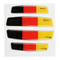 Flag Emblem Car Door Edge Germany Decal Guard USA 4pcs - 9