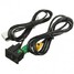 E90 E91 E92 Switch USB BMW 3 Wire USB Aux E87 Cable Adapter 5 Series X5 X6 - 1