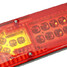 2x 12V Truck Rear Yellow LED Car Light Indicator Lamp - 5