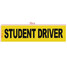 Student Sign Caution Magnet Reflective Decal Driver Safety Warming Car Sticker - 2