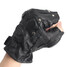 Army Gloves Cycling Airsoft Paintball Tactical Half Finger Leather Military - 6