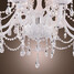 Chandelier Feature Living Room Glass Dining Room Kitchen Modern/contemporary Candle Style Electroplated - 8