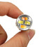 Dual Color LED White Amber SMD Pair Bulb Resistors Turn Signal Light Lamp - 5