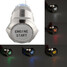Engine Start Push Button Switch Led Auto Metal 12V 19mm Waterproof Car Momentary - 1