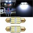 36MM SMD Number White LED Reading Light Plate Interior Festoon Bulb Error Free - 1