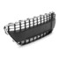 Mesh Trim Grill Chrome Black Ford Fiesta Center Lower MK7 Car Front Bumper - 5