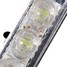 Emergency Light Flash Bars Auto Lamp Warning Strobe 18LEDs White Car - 5