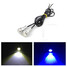 18MM Silver Daytime Running Lights Fog Shell Car Reverse Lights Eagle Eyes 1.5W LED - 1