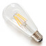 Cob Ac85-265v Led Filament Bulbs Filament Warm White St64 E26/e27 Retro 6w - 4