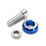 M5 Universal Motor Bike Body Wind Screenn 5mm Blue Kit Screw Bolt - 2