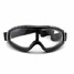 Motorcycle Biker Wear Goggles Band Flexible Eye Riding Glasses Windproof Clear - 2