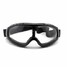 Motorcycle Biker Wear Goggles Band Flexible Eye Riding Glasses Windproof Clear - 2