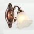 Modern Led Simple Wrought Iron European Wall Lamp Retro Light - 1