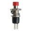 SPST Switch Push Button Mini Momentary Red Pins ON OFF - 4
