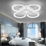 Acrylic Led Simplicity Ceiling Lamp Fixture Bedroom Light - 4