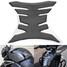 3D Motorcycle Sticker Gas Tank Pattern Carbon Fiber Oil Gel Protector - 1