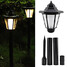 Landscape Led Warm Light Pathway Solar Power Lamp Outdoor Path Spot - 4