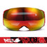 UV400 Spherical North Wolf Motorcycle Riding Double Lens Goggles Ski - 3