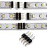 Connector Led Strip Light 4pin 5pcs Male Rgb - 3