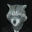 Mask Bear Latex Theater Prop Party Cosplay Deluxe Creepy Animal Halloween Costume - 1