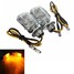 Blinker Indicator Motorcycle Turn Amber Mini 6 LED Lights - 1