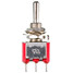 3A 6A 125V Red Toggle Switch 250V ON-OFF-ON SPDT 3 Pin Small - 3